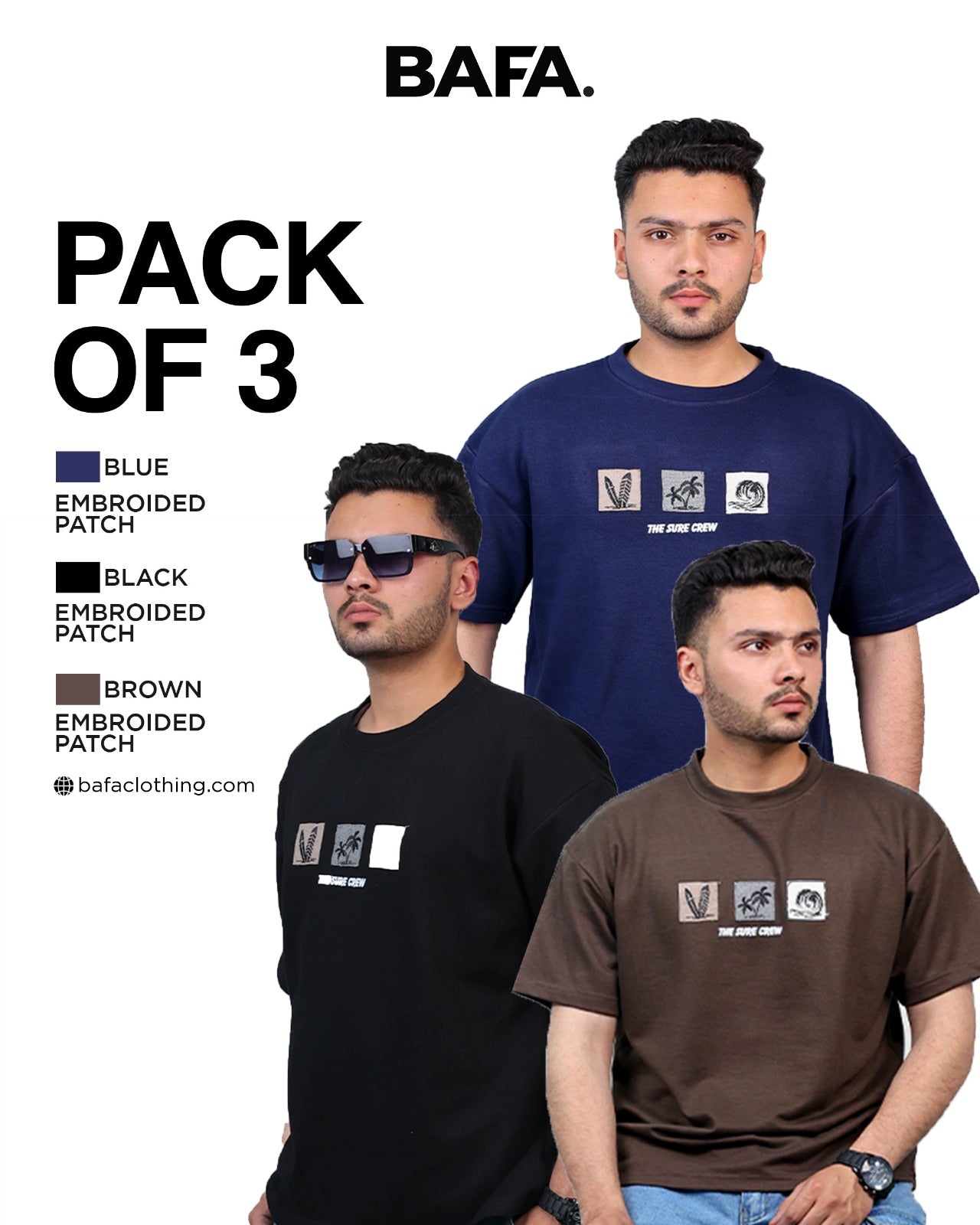 Pack of 3